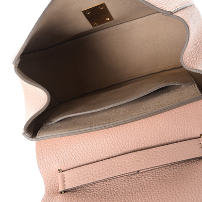 Chloe Grained Lambskin Drew Shoulder Bag Cement Pink 5 of 8