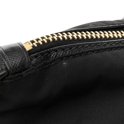 Prada Tessuto Nylon Saffiano Tote Black 10 of 14