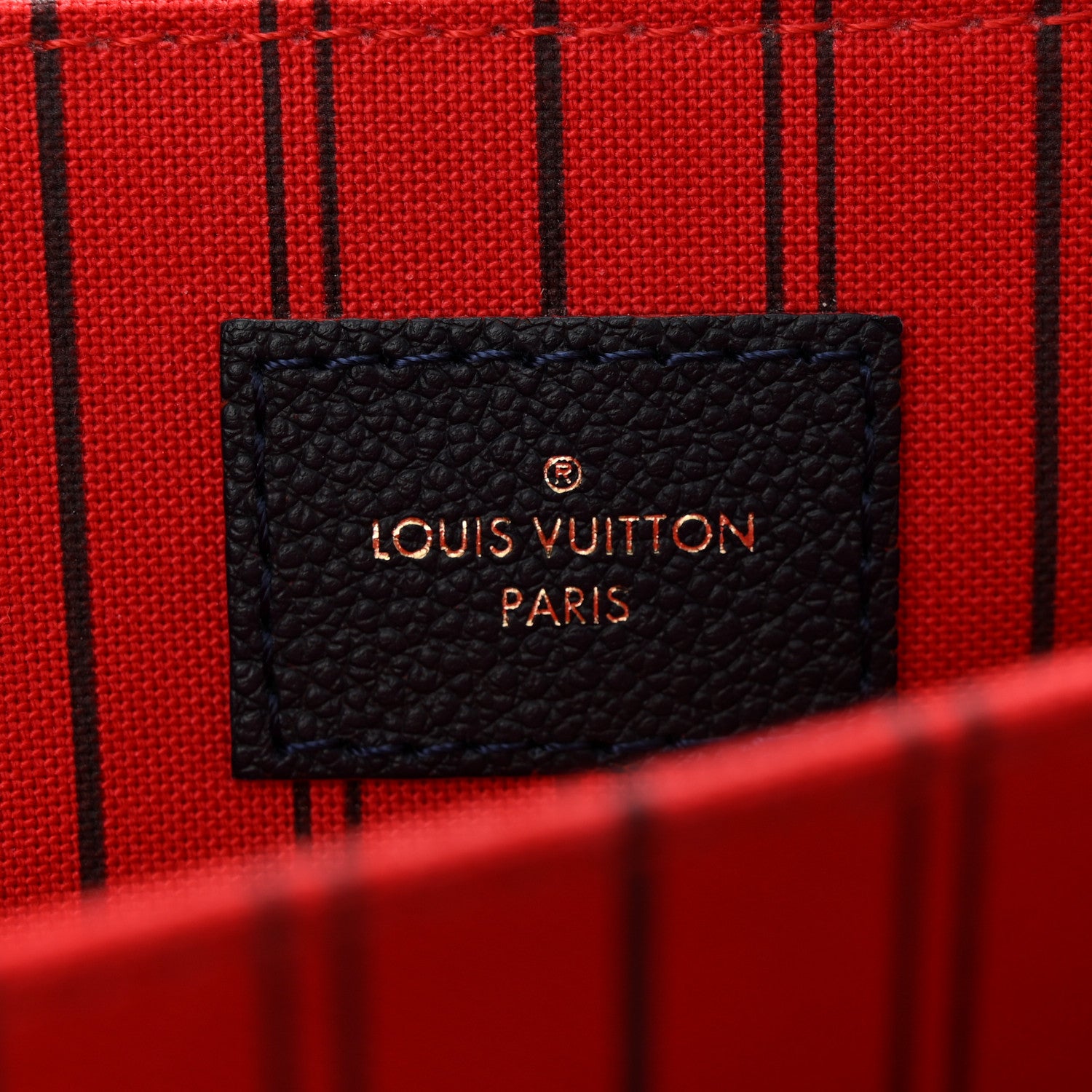 Louis Vuitton Empreinte Pochette Metis Marine Rouge 6 of 13