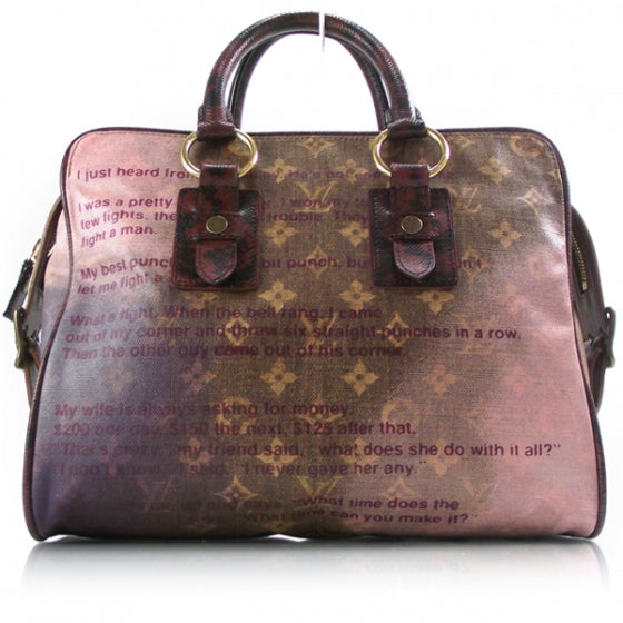 Louis Vuitton Richard Prince GRADUATE Jokes Bag 1 of 9
