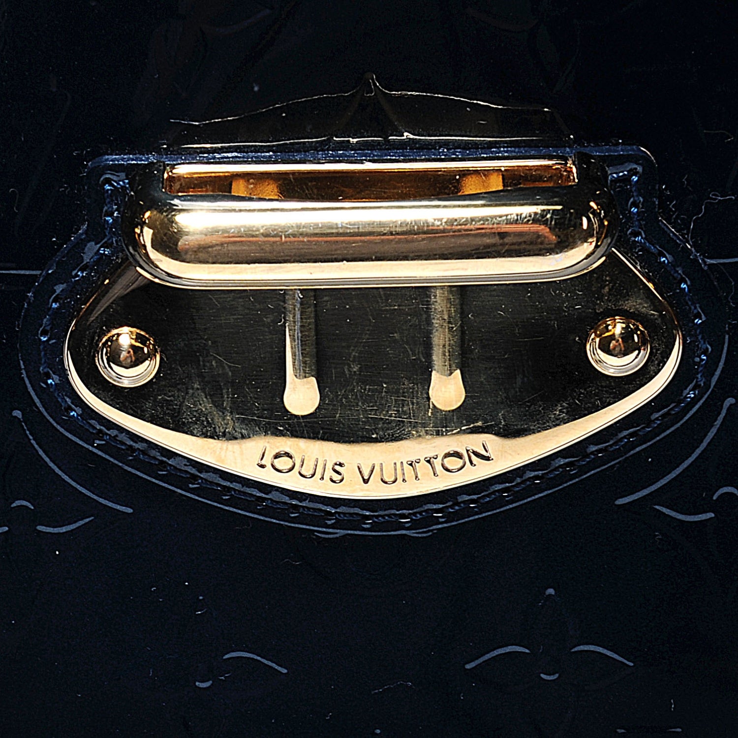 Louis Vuitton Vernis Melrose Avenue Blue Nuit 7 of 7