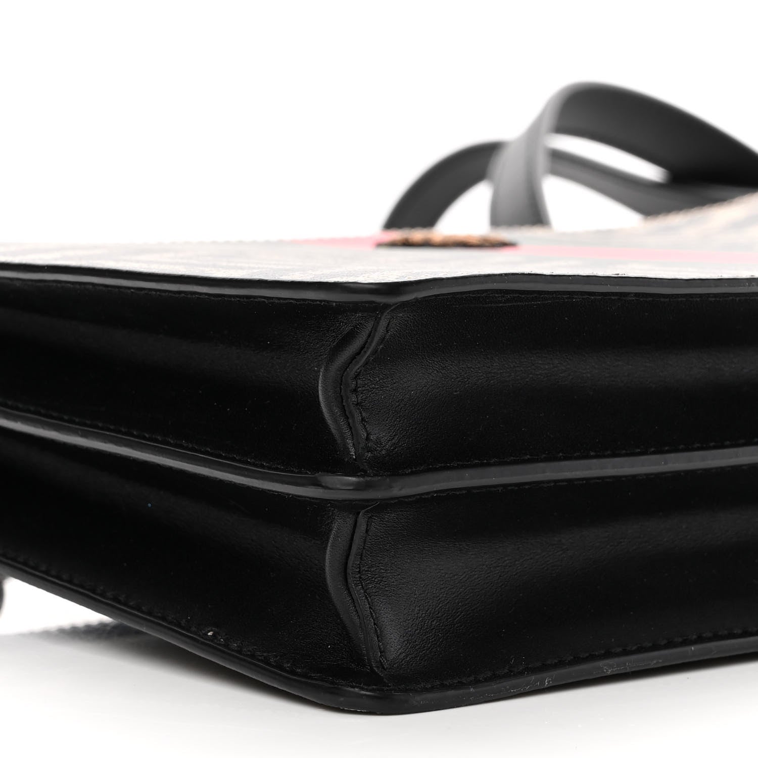 Gucci GG Supreme Monogram Caleido Web Messenger Beige Ebony 10 of 11