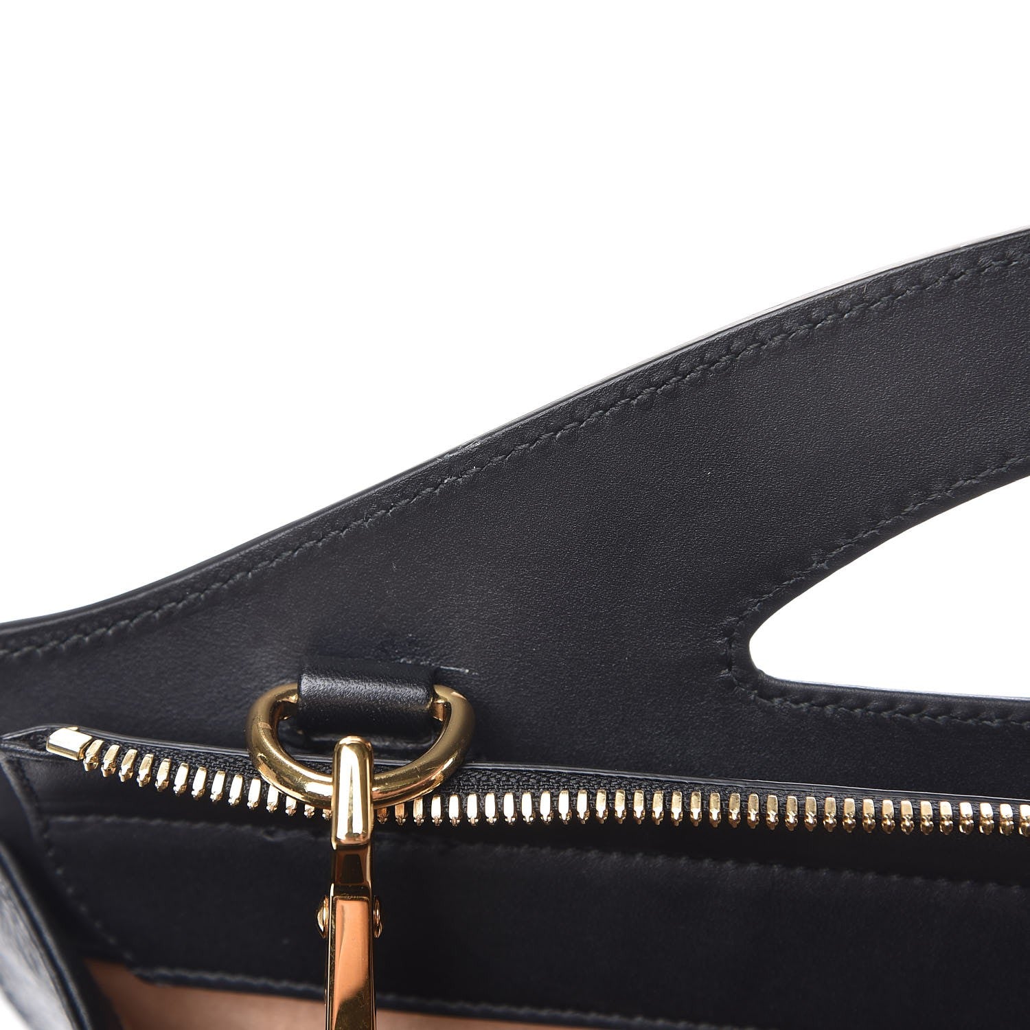 Gucci Suede Patent GG Web Medium Ophidia Top Handle Chain Nocciola Black 6 of 12