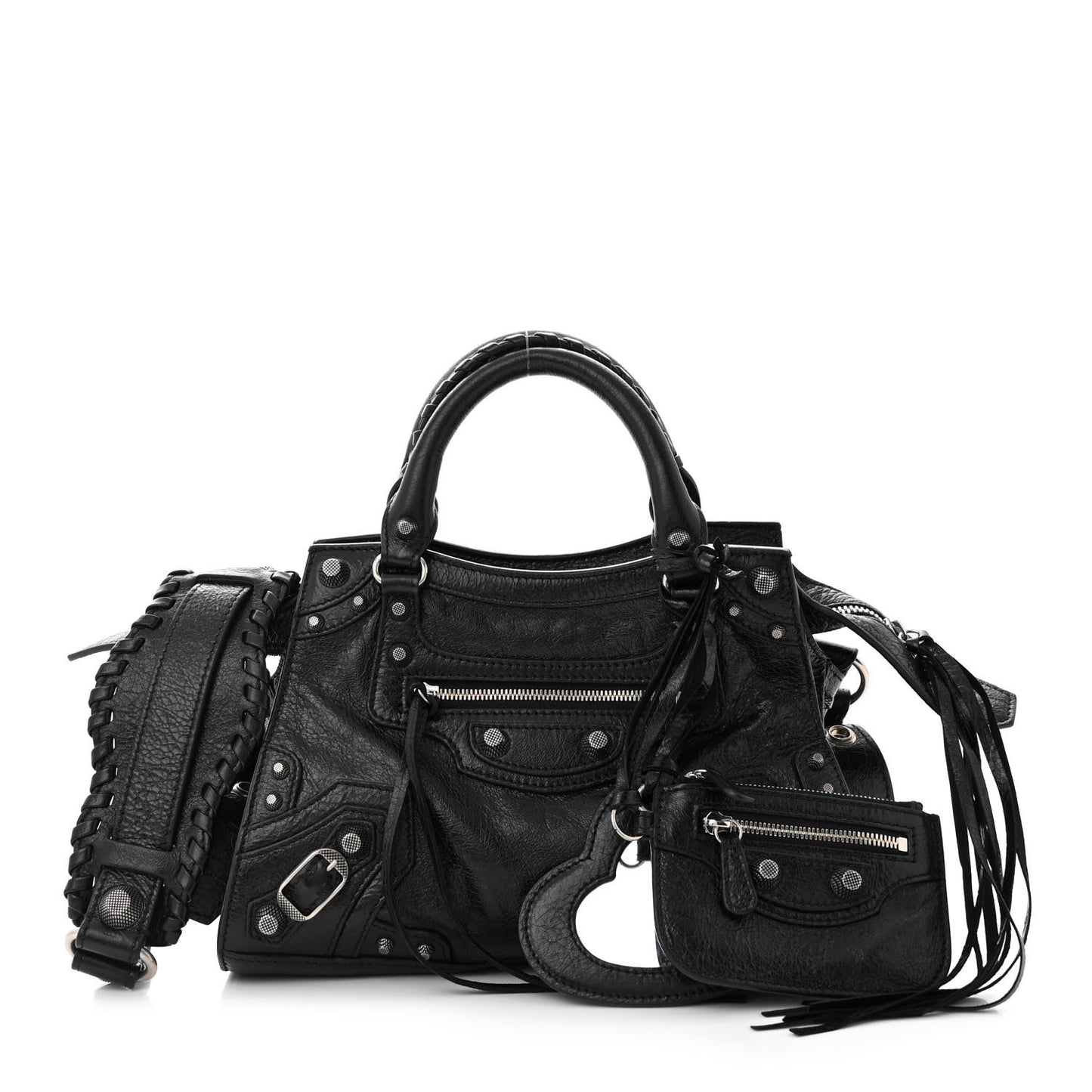 Agneau Arena Neo Cagole Handbag XS Black