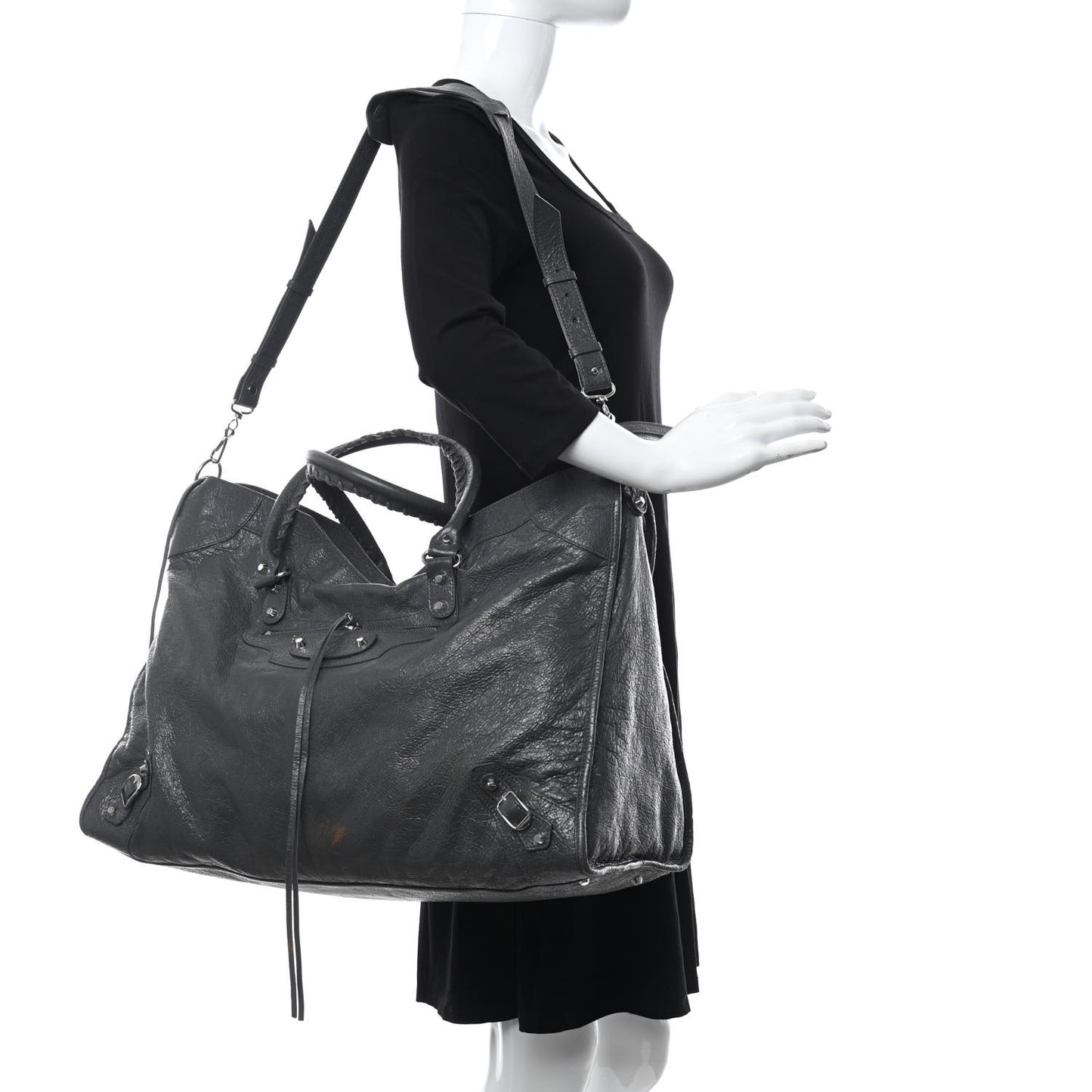 Agneau Arena Classic Hardware XL City Gris Fossile