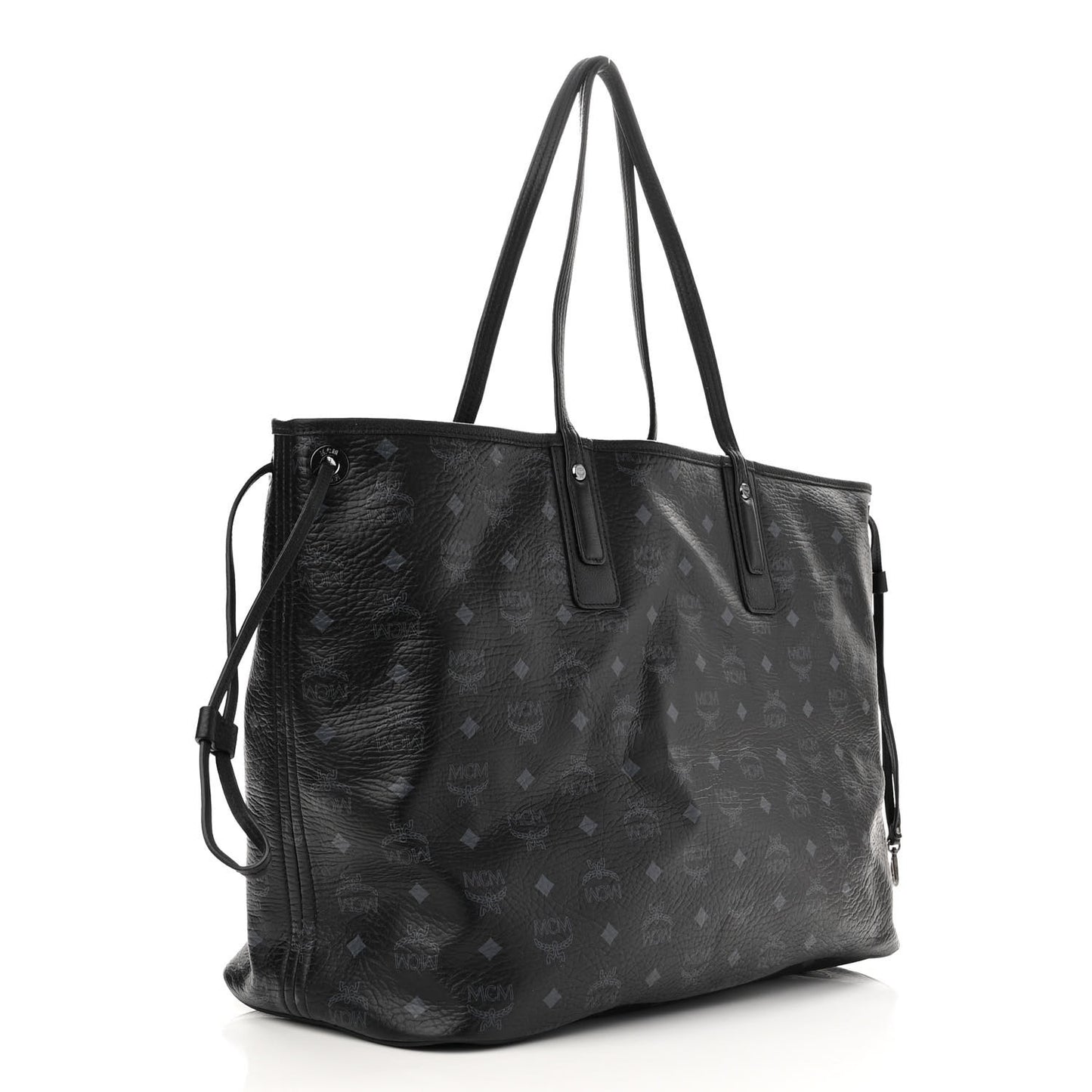Visetos Large Liz Reversible Shopper Tote Black