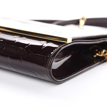 Louis Vuitton Vernis Ana Clutch Amarante 8 of 9