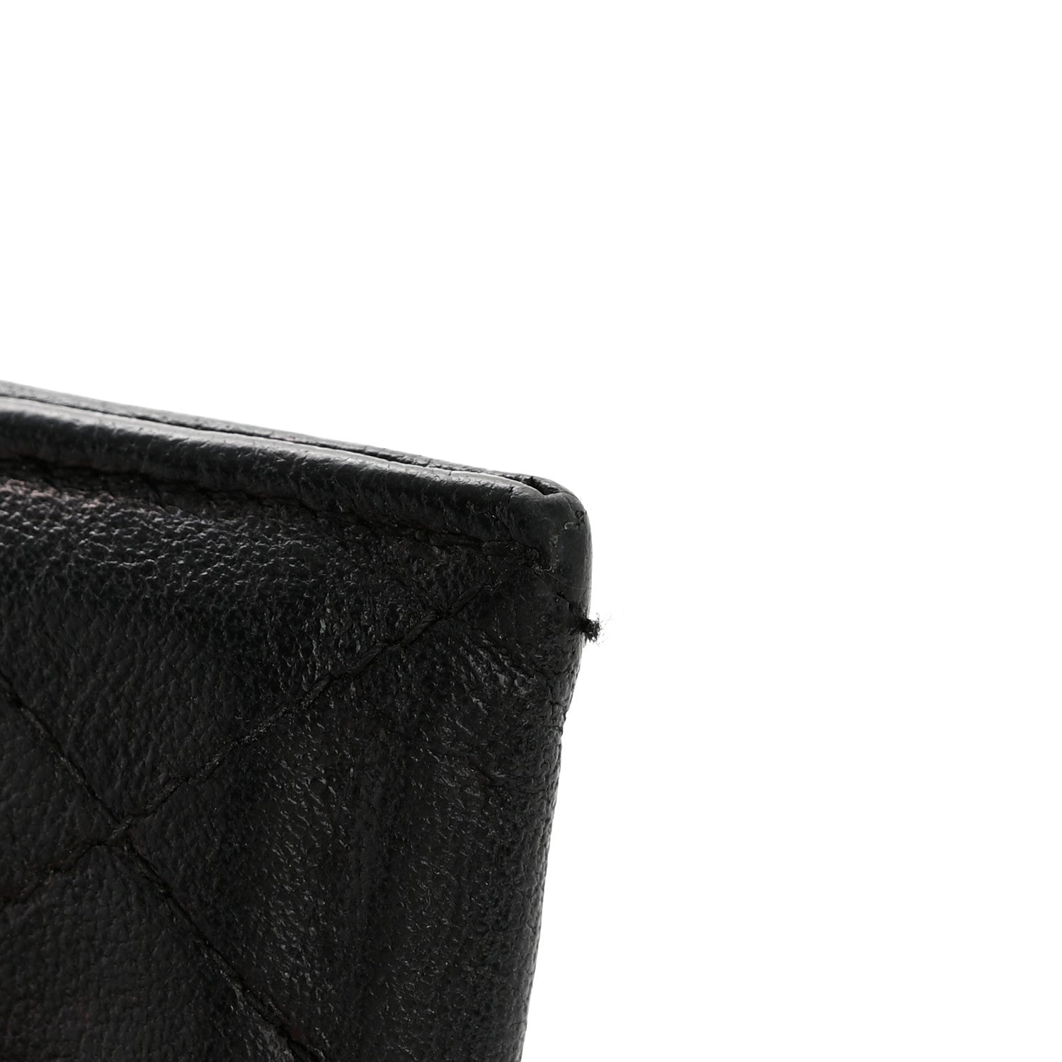 Chanel Goatskin Quilted Card Holder Black 10 of 12