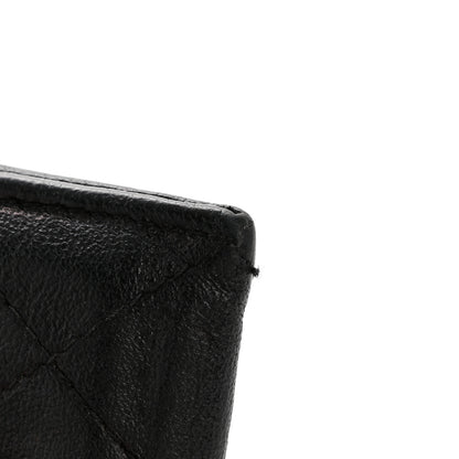 Chanel Goatskin Quilted Card Holder Black 10 of 12