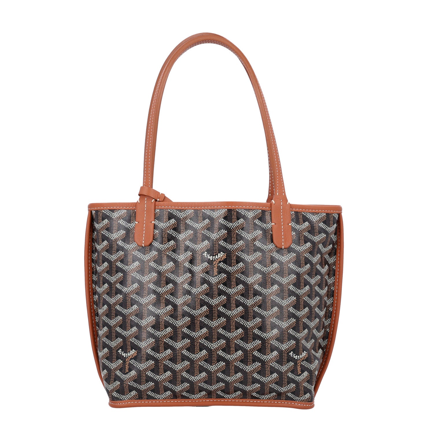 Goyard Goyardine Reversible Mini Anjou Black Gold 1 of 18