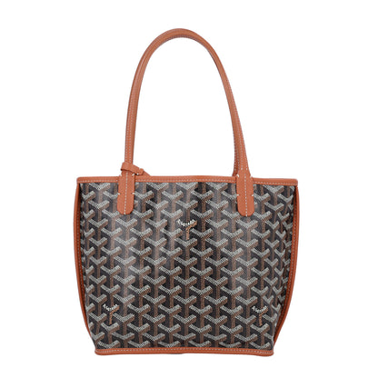 Goyard Goyardine Reversible Mini Anjou Black Gold 1 of 18