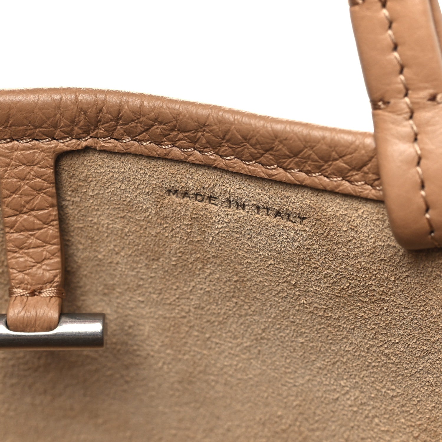 The Row Matte Grained Calfskin Small Park Tote Cinnamon 7 of 10