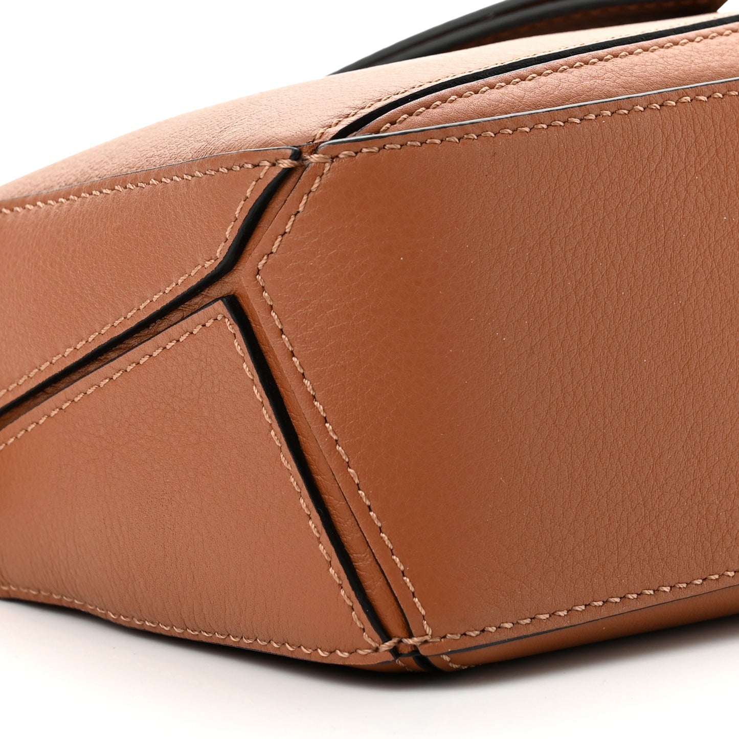 Calfskin Mini Puzzle Bag Tan