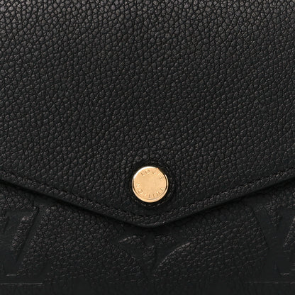 Louis Vuitton Empreinte Sarah Wallet NM Black 9 of 11