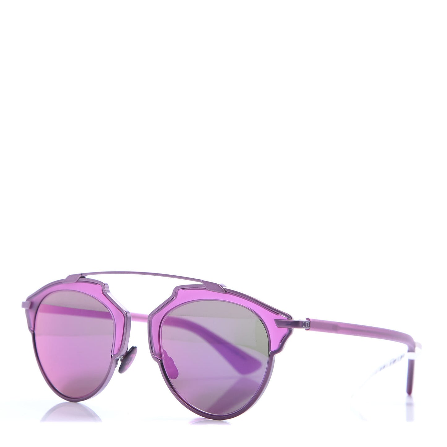 Acetate So Real Sunglasses Matte Violet