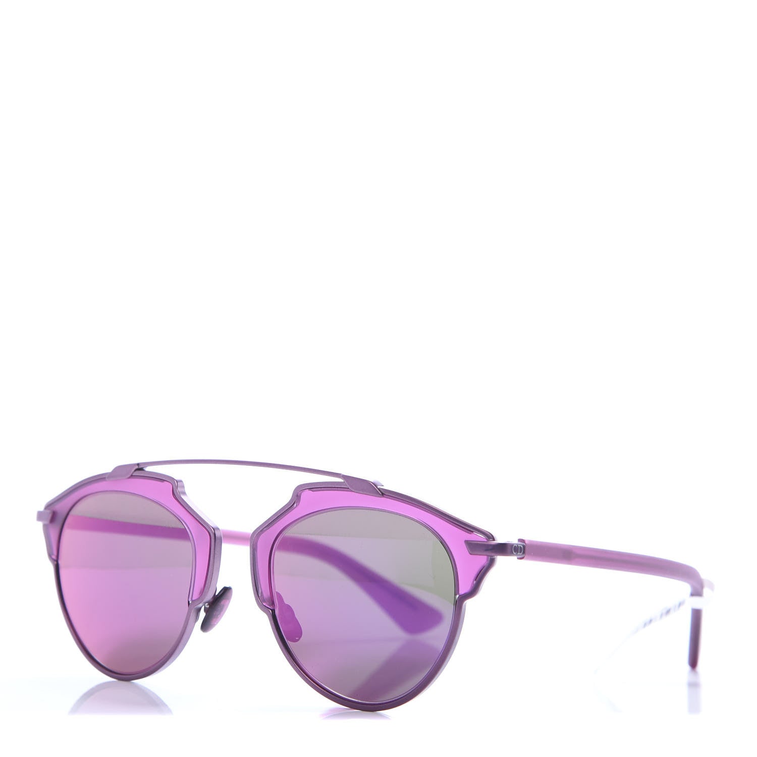 Christian Dior Acetate So Real Sunglasses Matte Violet 1 of 7