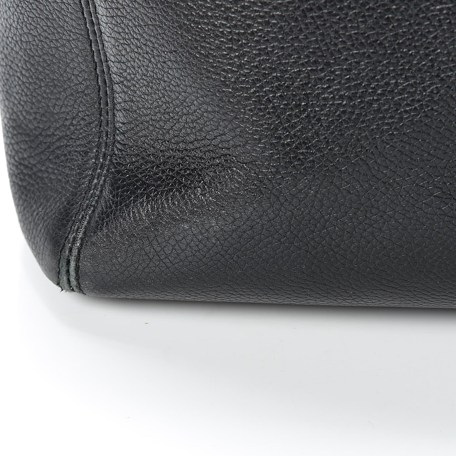 Chanel Calfskin Tall Cerf Tote Black 32 of 32