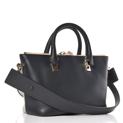 Chloe Smooth Calfskin Mini Baylee Tote Marshmallow 3 of 6