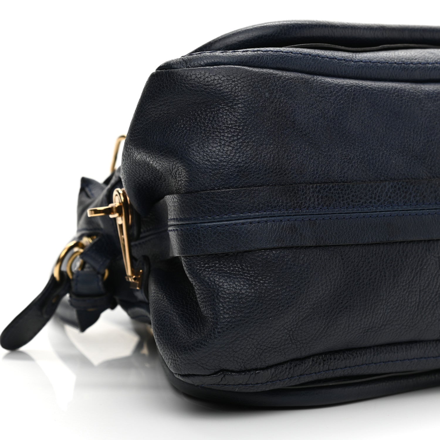 Chloe Calfskin Medium Paraty Navy 8 of 9