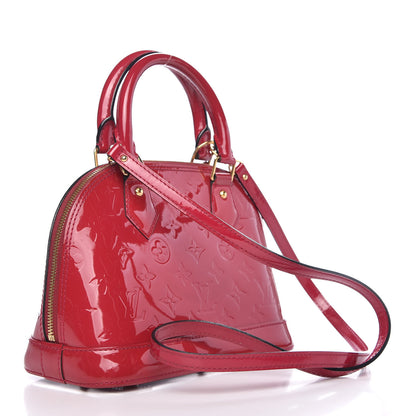 Louis Vuitton Vernis Alma BB Rose Indien 3 of 8