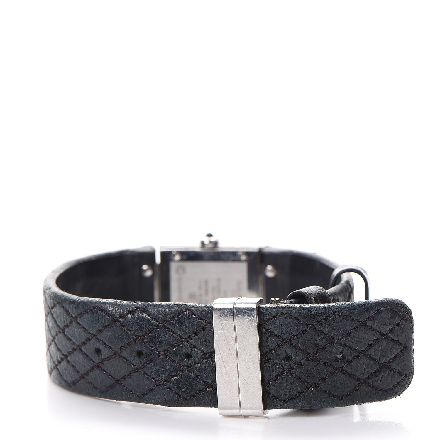 Chanel Stainless Steel Calfskin 19mm Quilted Matelasse Quartz Watch Black 4 of 10