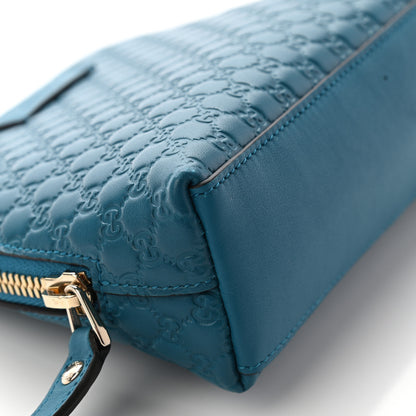 Gucci Microguccissima GG Cosmetic Case Deep Cobalt 8 of 11