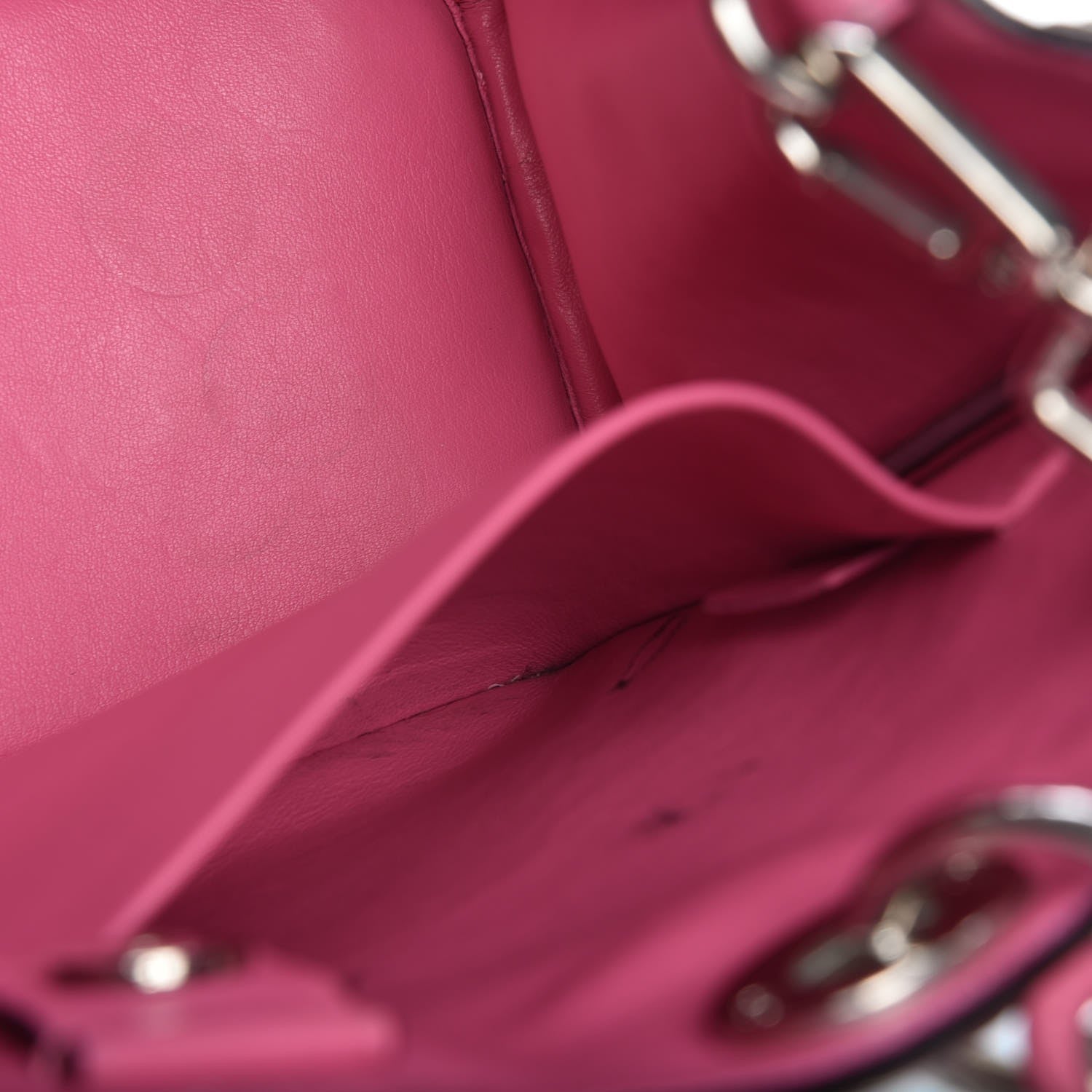 Christian Dior Smooth Calfskin Medium Tri-Color Diorissimo Bag Navy Pink 7 of 21