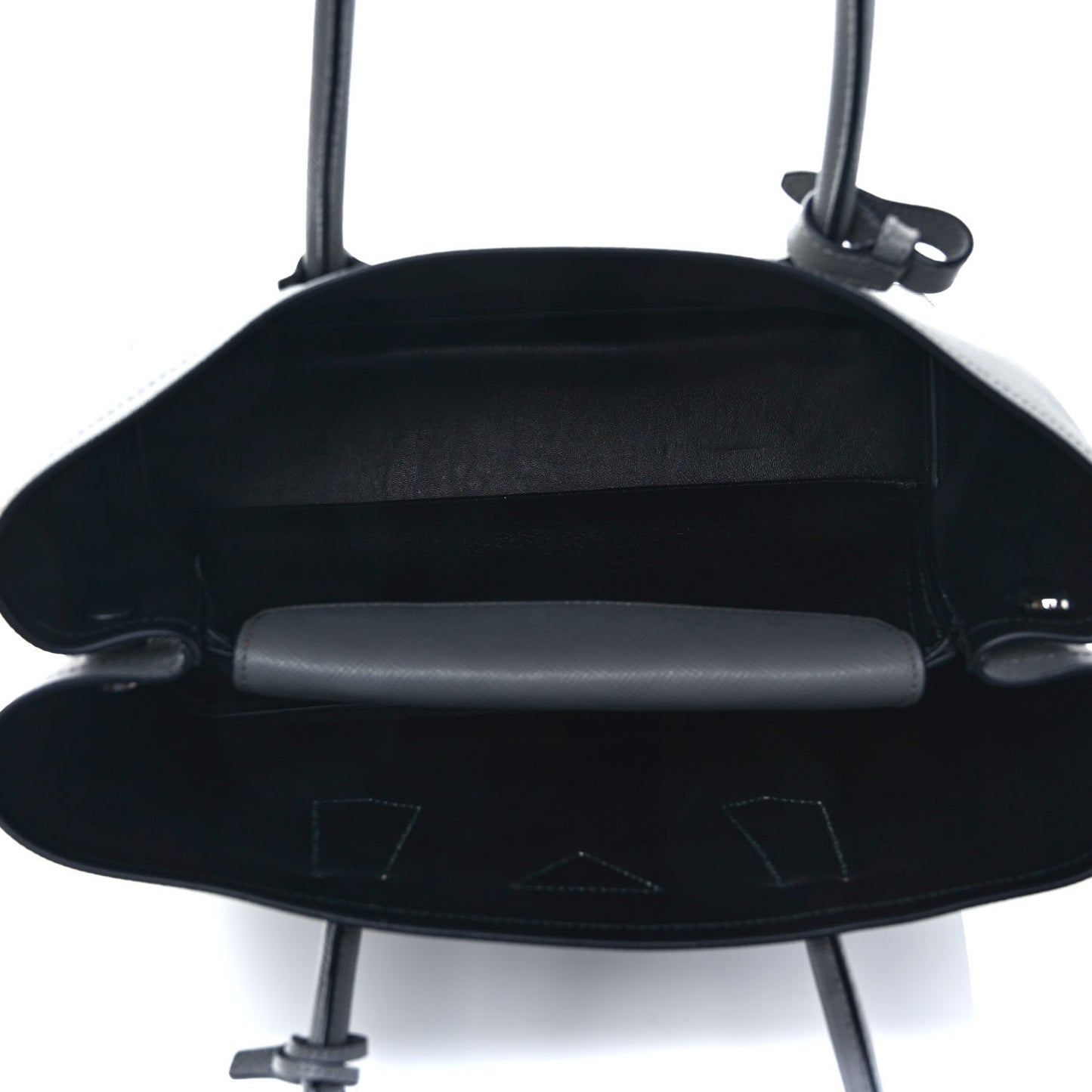 Saffiano Cuir Large Double Bag Marmo