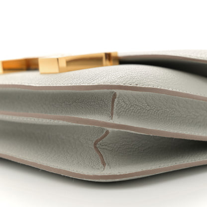 Hermes Chevre Mysore Constance 18 Gris Perle 11 of 12