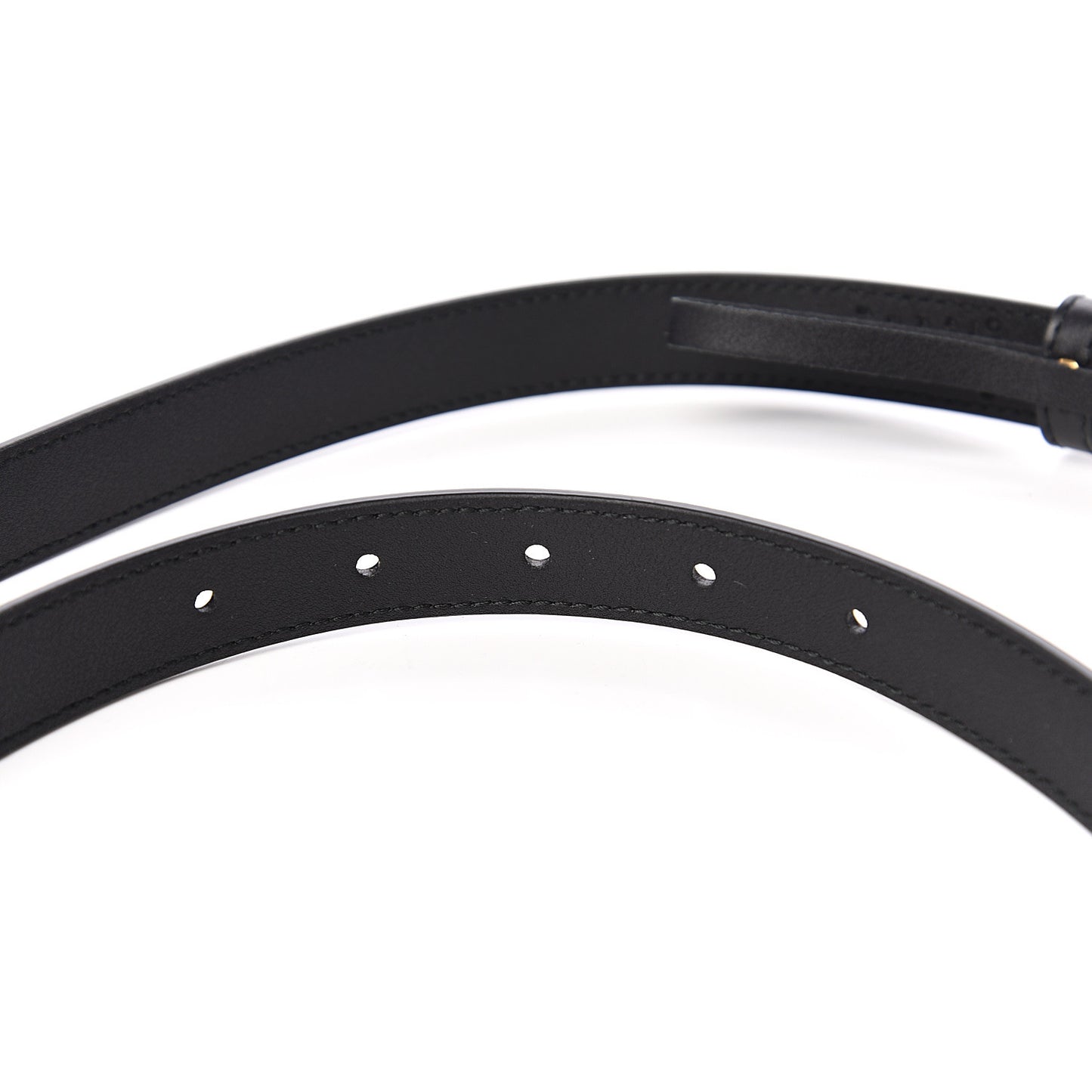 Calfskin Double G 20mm Belt 80 32 Black