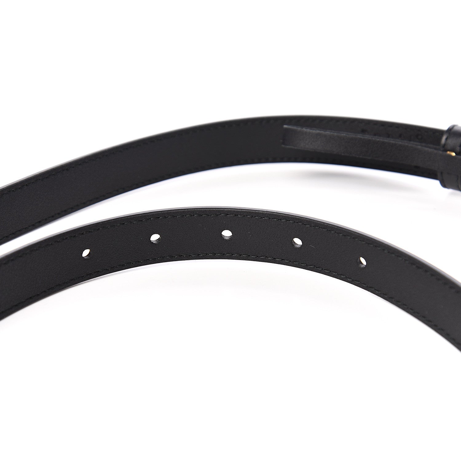 Gucci Calfskin Double G 20mm Belt 80 32 Black 5 of 5