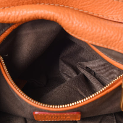 Chloe Calfskin Medium Marcie Top Handle Bag Indian Summer 9 of 11