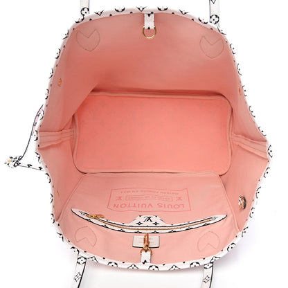 Louis Vuitton Monogram Giant Neverfull MM Rouge 5 of 11