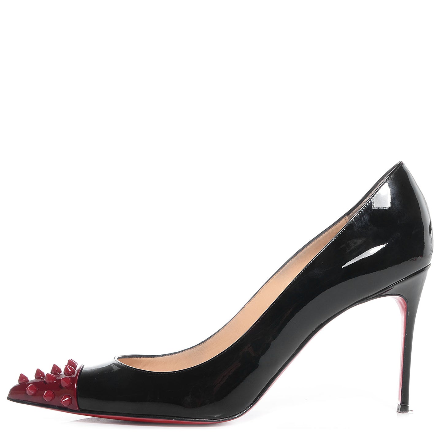 Patent Geo 85 Pumps 40 Black Red