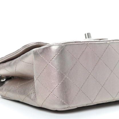 Chanel Metallic Lambskin Quilted Mini Square Flap Light Gold 6 of 11