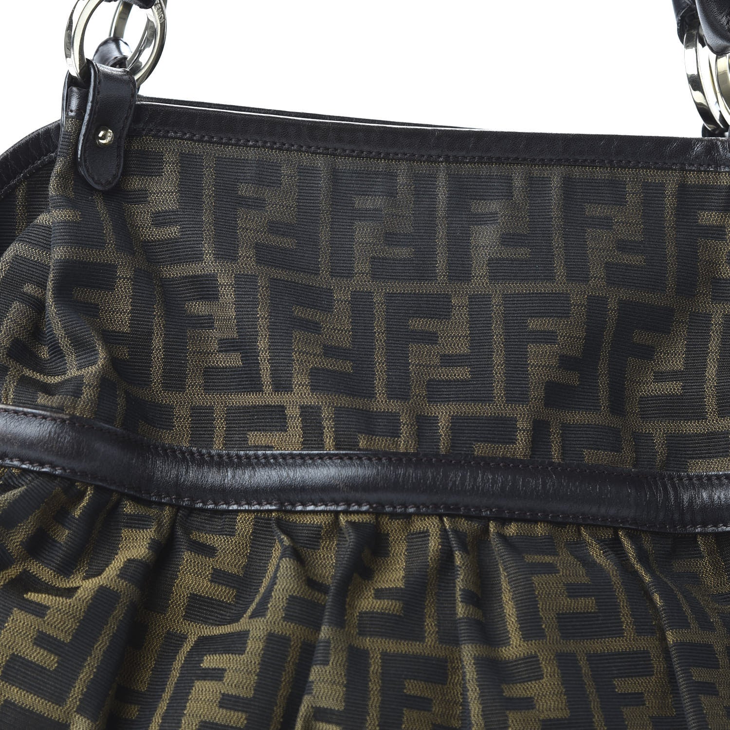 Fendi Zucca Large Chef Tote Tobacco 9 of 9