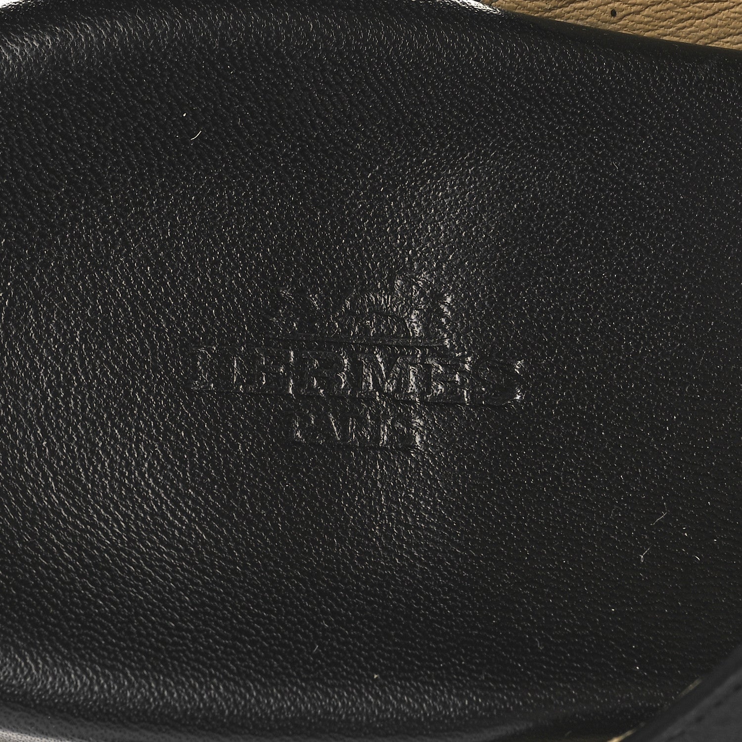 Hermes Nappa Mens Pharaon Sandals 43.5 Black 9 of 9