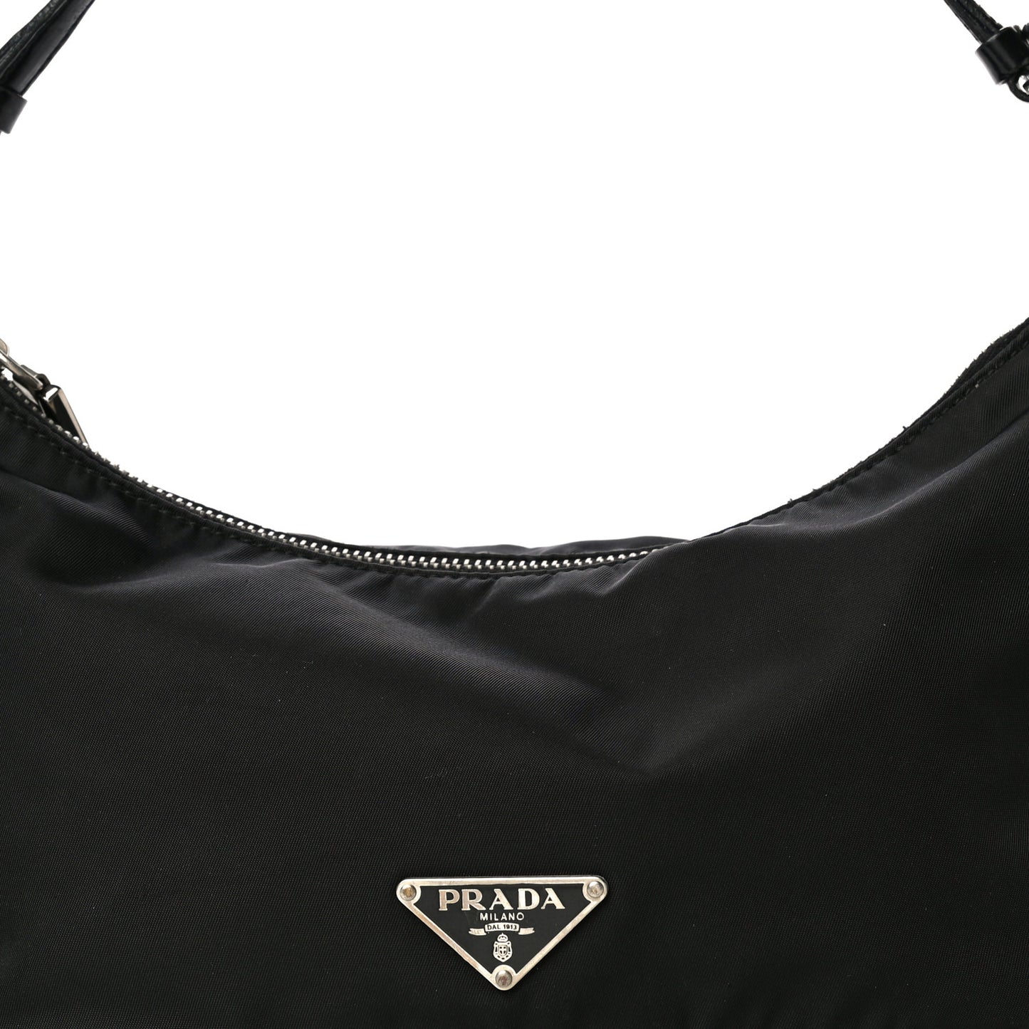Tessuto Nylon Pochette Bag Black