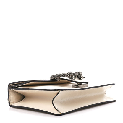 Gucci Dollar Calfskin Crystal Mini Dionysus Shoulder Bag Mystic White Black Diamond 4 of 12