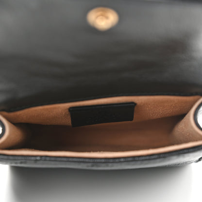 Gucci Calfskin Matelasse GG Marmont 2.0 Multi Belt Bag 85 34 Black 5 of 14