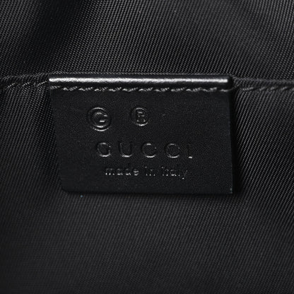 Gucci Canvas Web Slim Belt Bag Black 5 of 9