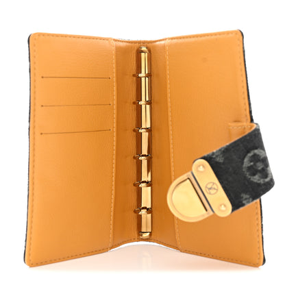 Louis Vuitton Denim Monogram Agenda PM Black 5 of 8