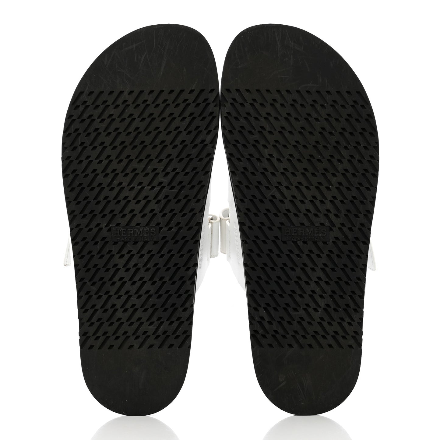 Calfskin Mens Chypre Sandals 45 White