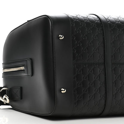 Gucci Guccissima Signature Medium Duffle Black 8 of 9