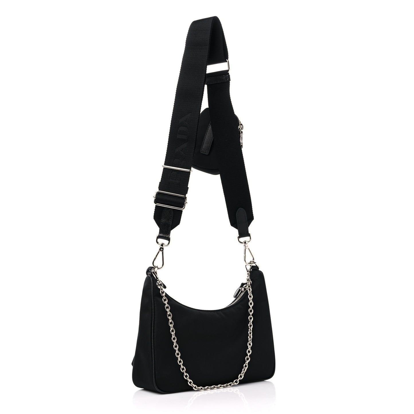 Nylon Re-Edition 2005 Shoulder Bag Black