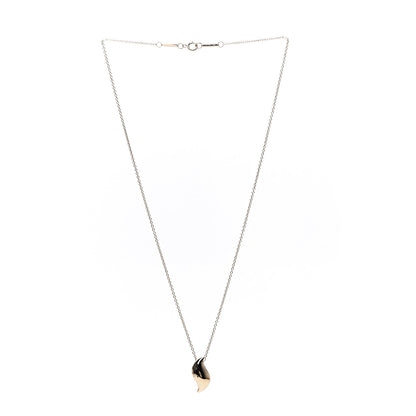 Tiffany 18K Yellow Gold Elsa Peretti Marquis Pendant Necklace 2 of 7