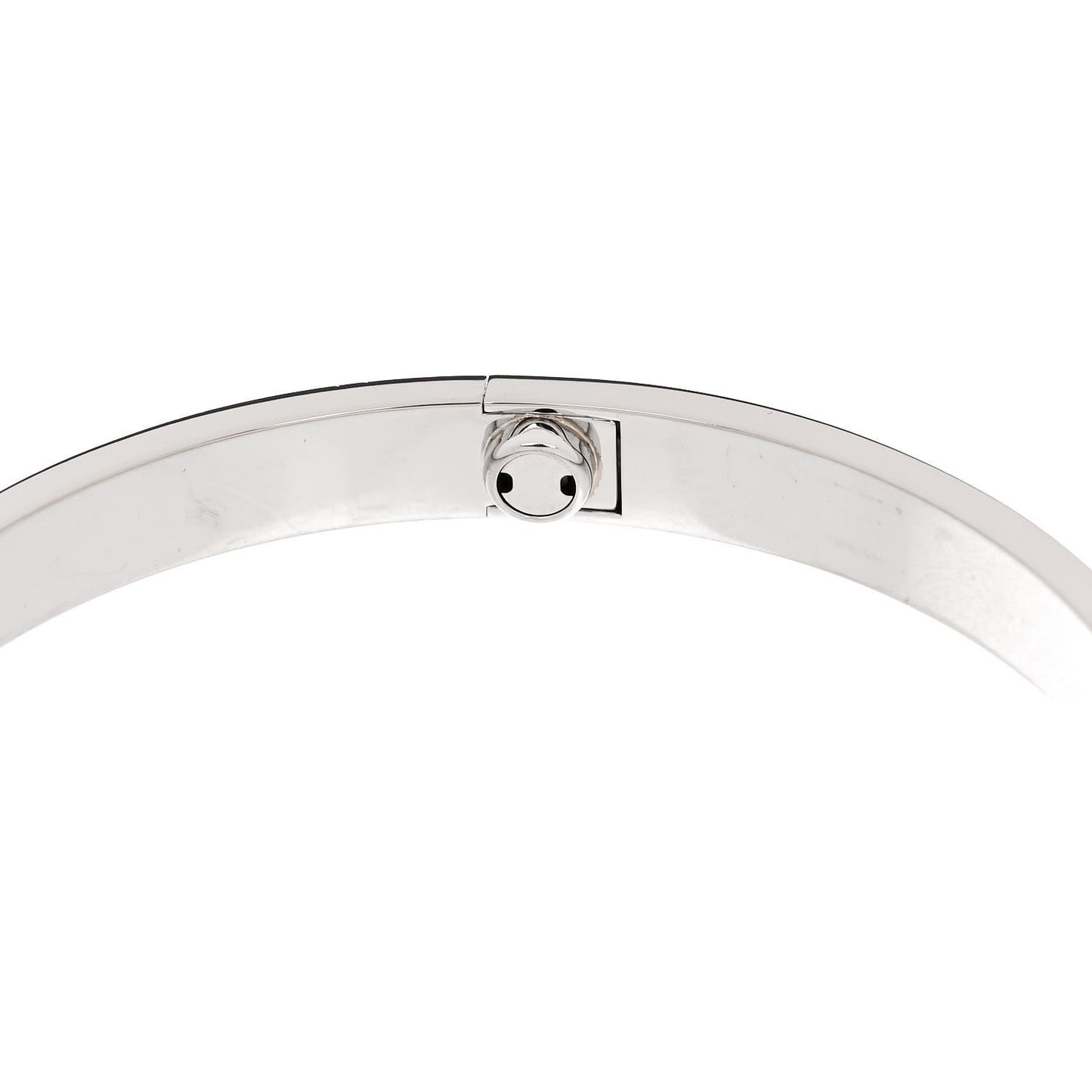 18K White Gold LOVE Bracelet 20