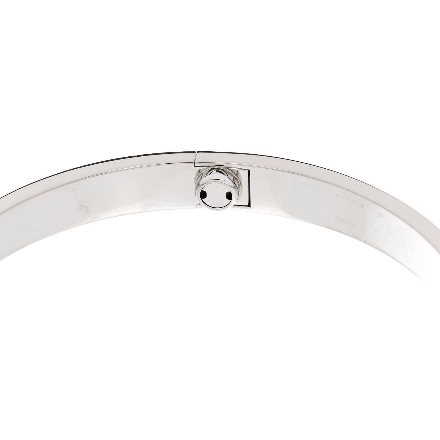 Cartier 18K White Gold LOVE Bracelet 20 8 of 9