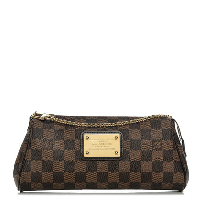 Louis Vuitton Damier Ebene Eva Clutch 1 of 6