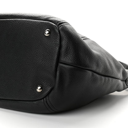 Prada Vitello Daino Hobo Black 8 of 8
